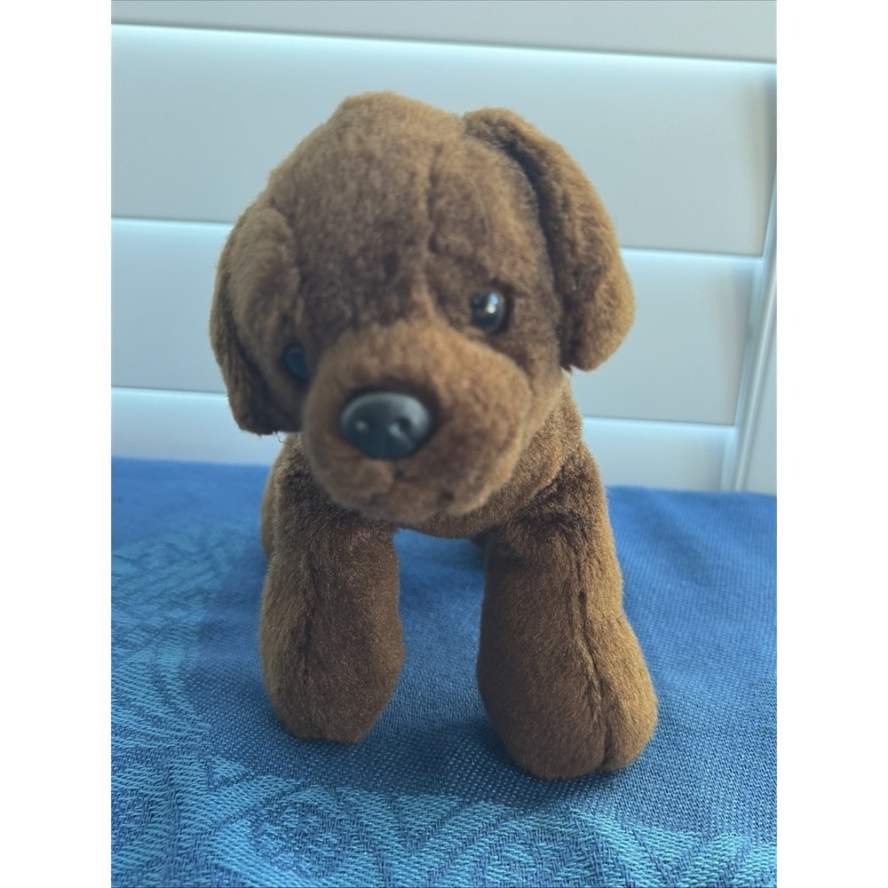 Aurora - Eco Nation - 8.5" Chocolate Lab Responsibly Made Stuffed Animal